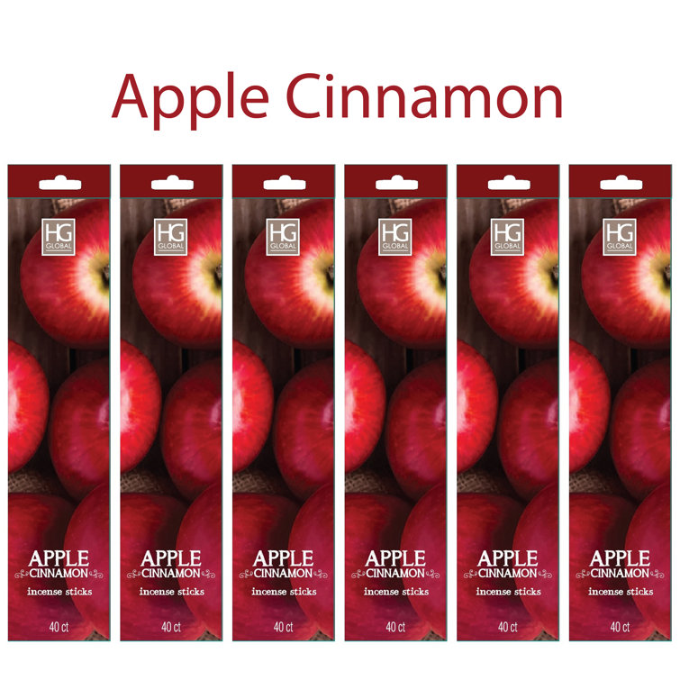 HG Global Apple Cinnamon Incense Sticks Wayfair